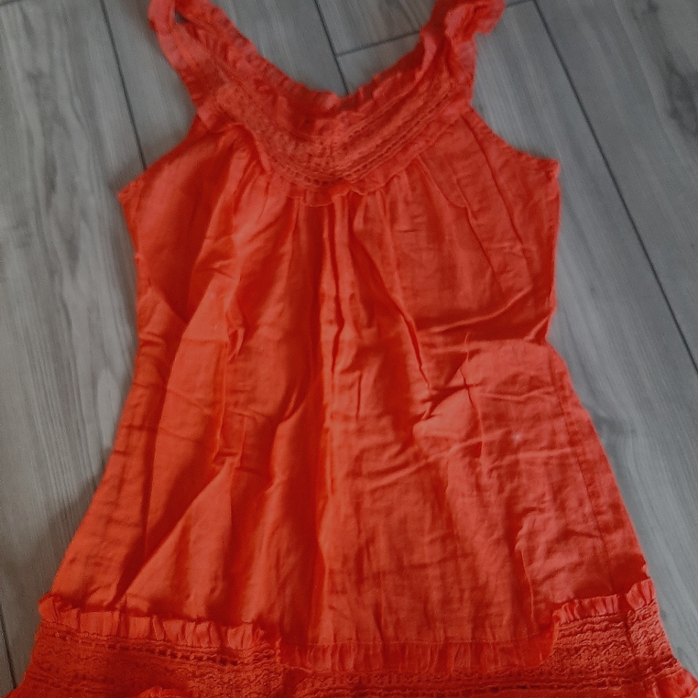 Ruffle Dress Tank